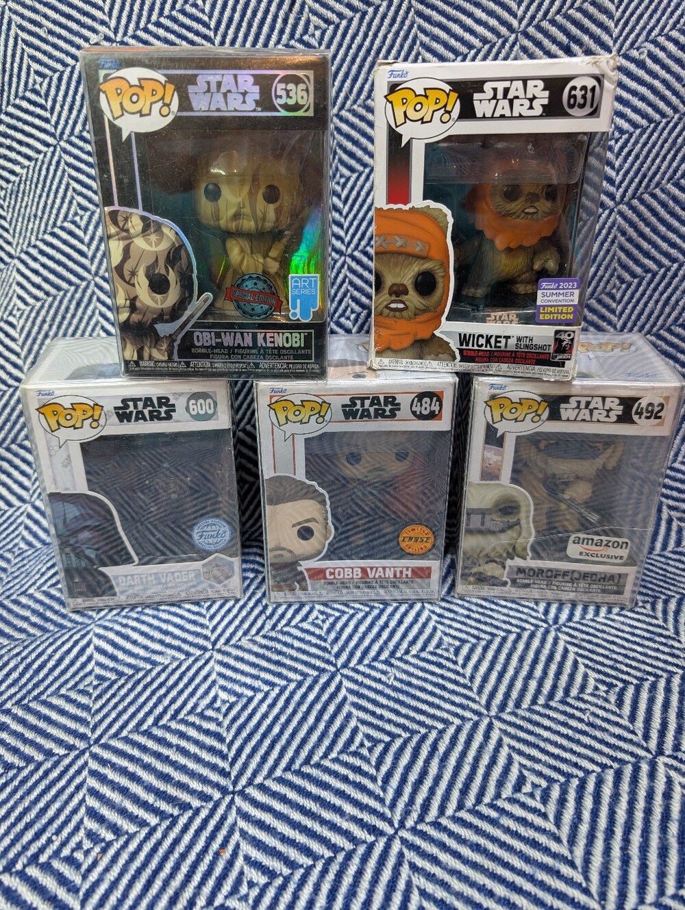 Funko Pop! Star Wars Limited Edition Collector Figures Lot